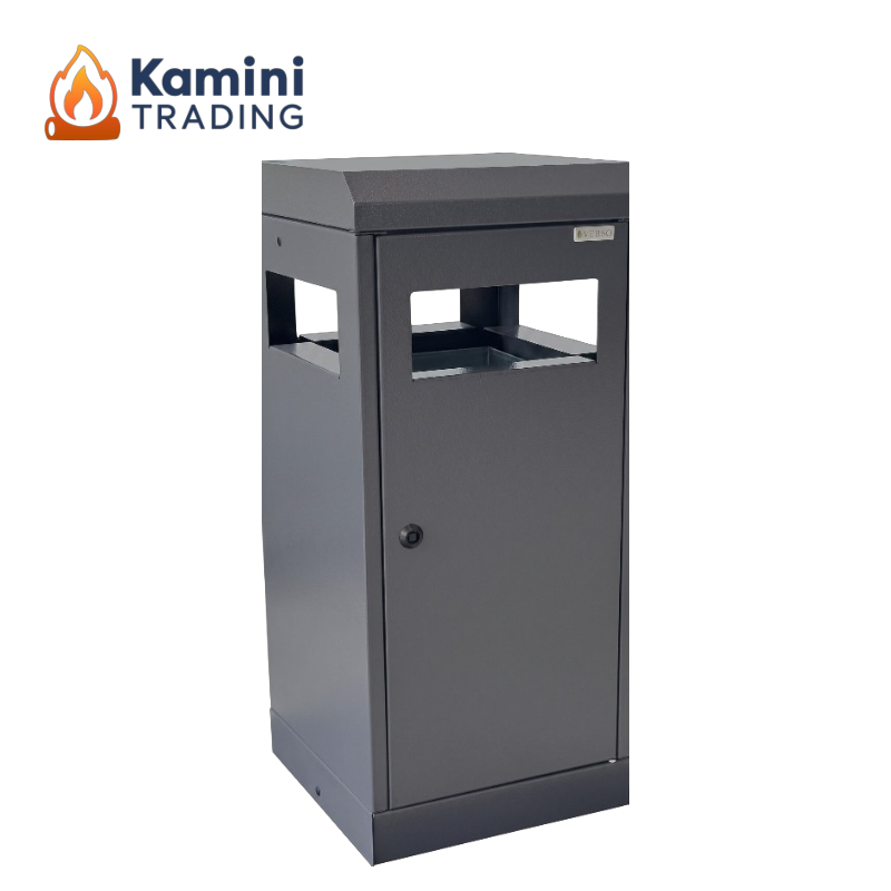 40 л сив-logo Verso Модулен кош за общ отпадък 40 Л Сив - Image 1