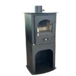 Verso 1 STAND Ретро камина на дърва с постамент 7 kW