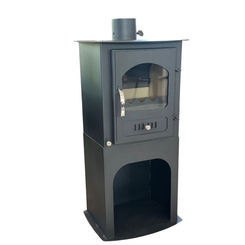 Verso 1 Stand-1 Verso 1 STAND Ретро камина на дърва с постамент 7 kW - Image 1