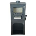 Verso 1 STAND CID Ретро камина на дърва с чугунена врата 7 kW - Image 6
