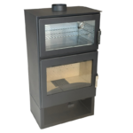 Verso Ava F INOX Камина на дърва с фурна 11 kW