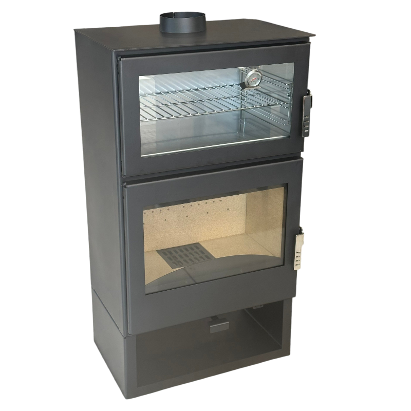 Verso Ava Inox-1 Verso Ava F INOX Камина на дърва с фурна 11 kW - Image 1