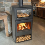 Verso Ava F INOX Камина на дърва с фурна 11 kW - Image 2