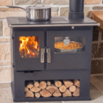Verso CS Inox Готварска печка на дърва 7.7 kW Десен комин - Image 2