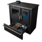 Verso CS Plus Готварска печка на дърва 7.7 kW Ляв комин - Image 3