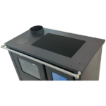 Verso CS Plus Ceramic Готварска печка на дърва 7.7 kW Ляв комин - Image 4