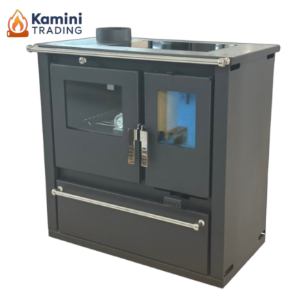 Verso CS Plus Ceramic Готварска печка на дърва 7.7 kW Ляв комин