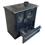 Verso CS Plus Inox Ceramic Готварска печка на дърва 7.7 kW R - Image 4