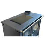 Verso CS Plus Inox Ceramic Готварска печка на дърва 7.7 kW R - Image 5