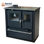 Verso CS Plus Inox Ceramic Готварска печка на дърва 7.7 kW L