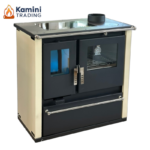 Verso CS Plus Inox Ceramic Готварска печка на дърва 7.7 kW R