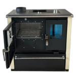 Verso CS Plus Inox Ceramic Готварска печка на дърва 7.7 kW L - Image 5