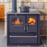 Verso CS Plus Inox Готварска печка на дърва 7.7 kW Ляв комин - Image 2