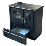 Verso CS Plus Inox Готварска печка на дърва 7.7 kW Ляв комин - Image 3