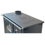 Verso CS Plus Inox Готварска печка на дърва 7.7 kW Ляв комин - Image 5