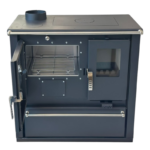 Verso CS Plus Inox Готварска печка на дърва 7.7 kW Ляв комин - Image 6