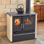 Verso CS Plus Inox Готварска печка на дърва 7.7 kW Слонова кост R - Image 2