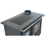 Verso CS Ceramic Готварска печка на дърва 7.7 kW Десен комин - Image 3
