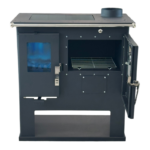 Verso CS Ceramic Готварска печка на дърва 7.7 kW Десен комин - Image 4