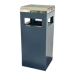 Verso Inox Кош за общ отпадък с пепелник 40 Л - Image 9