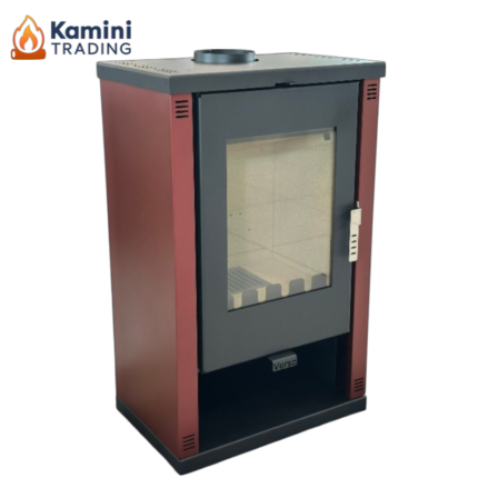 Verso Lheia Камина на дърва 7.5 kW Бордо