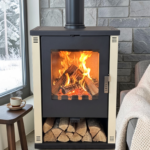 Verso Lheia Камина на дърва 7.5 kW Слонова кост - Image 2
