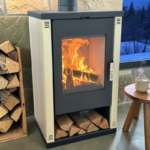 Verso Theia Камина на дърва 9 kW Слонова кост - Image 2