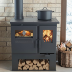 Verso CS Lite Готварска печка на дърва 7.7 kW Ляв комин - Image 2