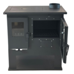 Verso CS Lite Готварска печка на дърва 7.7 kW Десен комин - Image 3