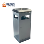 Verso Inox Кош за общ отпадък с пепелник 90 Л