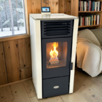 Verso VPBS 10 Пелетна камина с въздушна риза 10 kW Слонова кост - Image 2