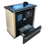 Verso CS Plus Ceramic Готварска печка 7.7 kW Слонова кост Десен - Image 4