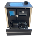 Verso CS Plus Ceramic Готварска печка 7.7 kW Слонова кост Десен - Image 5