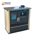 Verso CS Plus Ceramic Готварска печка 7.7 kW Слонова кост Десен