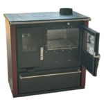Verso CS Plus Inox Готварска печка 7.7 kW Бордо Десен комин - Image 6