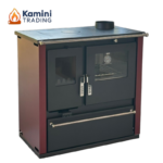 Verso CS Plus Inox Готварска печка 7.7 kW Бордо Десен комин