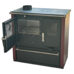 Verso CS Plus Inox Готварска печка 7.7 kW Бордо Ляв комин - Image 6