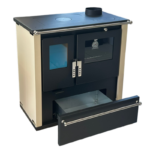 Verso CS Plus Готварска печка 7.7 kW Слонова кост Десен комин - Image 4