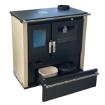 Verso CS Plus Готварска печка 7.7 kW Слонова кост Десен комин - Image 5