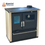 Verso CS Plus Готварска печка 7.7 kW Слонова кост Десен комин