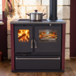 Verso CS Plus Inox Ceramic Готварска печка 7.7 kW Бордо R - Image 2