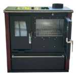 Verso CS Plus Inox Ceramic Готварска печка 7.7 kW Бордо R - Image 6