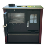 Verso CS Plus Inox Ceramic Готварска печка 7.7 kW Бордо L - Image 6