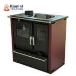 Verso CS Plus Inox Ceramic Готварска печка 7.7 kW Бордо L