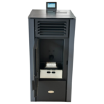 Verso VPBS 10 Пелетна камина с въздушна риза 10 kW Сива - Image 4