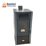 Verso VPBS 10 Пелетна камина с въздушна риза 10 kW Сива