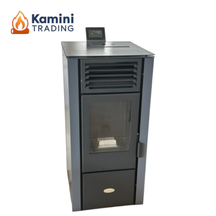 Verso VPBS 10 Пелетна камина с въздушна риза 10 kW Сива