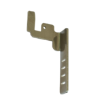 Лява дръжка INOX за камини на дърва Verso - Image 3