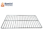 INOX скара за камина на дърва с фурна Ava F Inox 530 x 300 мм