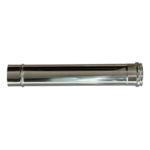 INOX димоотвод за пелетни камини Verso Ø80 мм – 50 см - Image 3